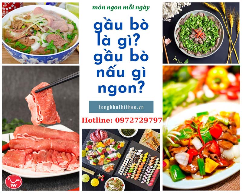 gầu bò nấu gì ngon